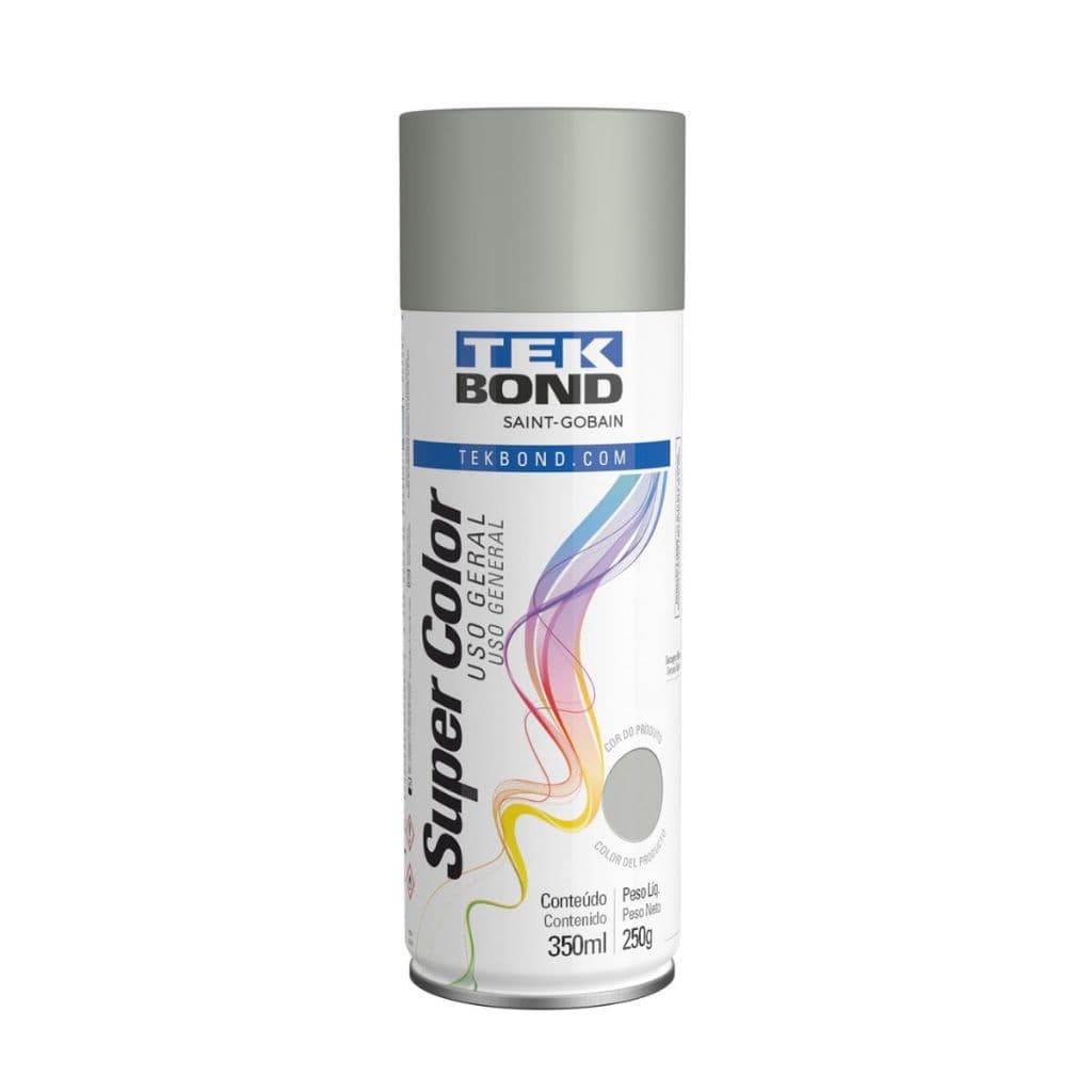 Tinta Spray 350ml Alúminio Tekbond
