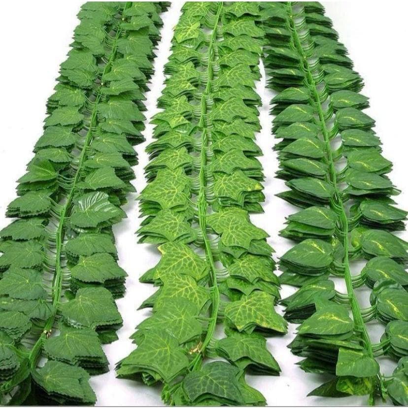4 Metros Hera Verde Planta Artificial Trepadeira Folhagem Pendente