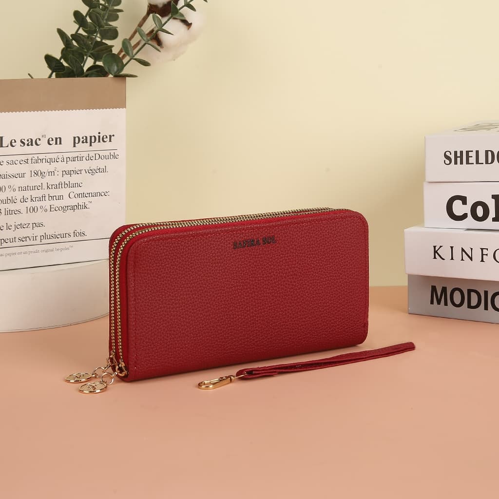 carteira feminina grande 2 divisoria 16CM CT001