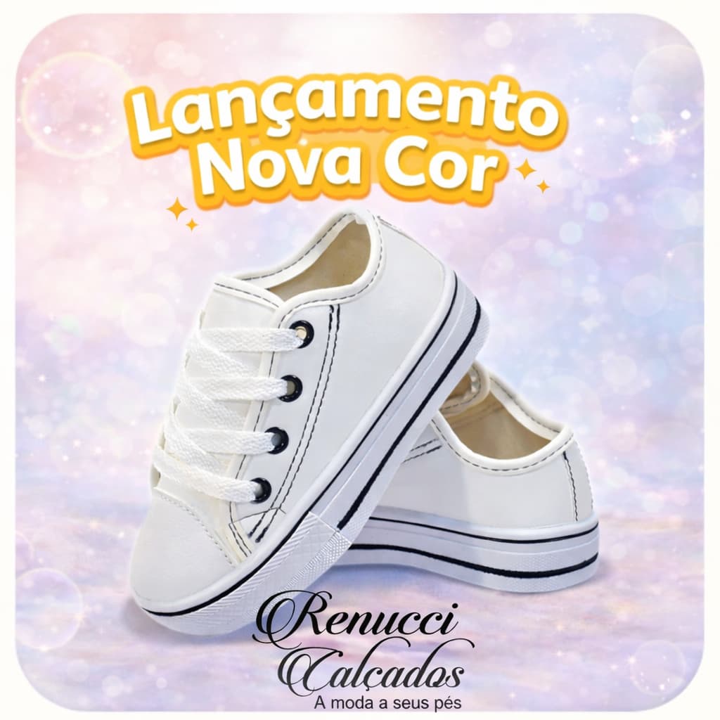 Tenis Baby Renucci Menina Menino Casual Bebe Confortavel Barato
