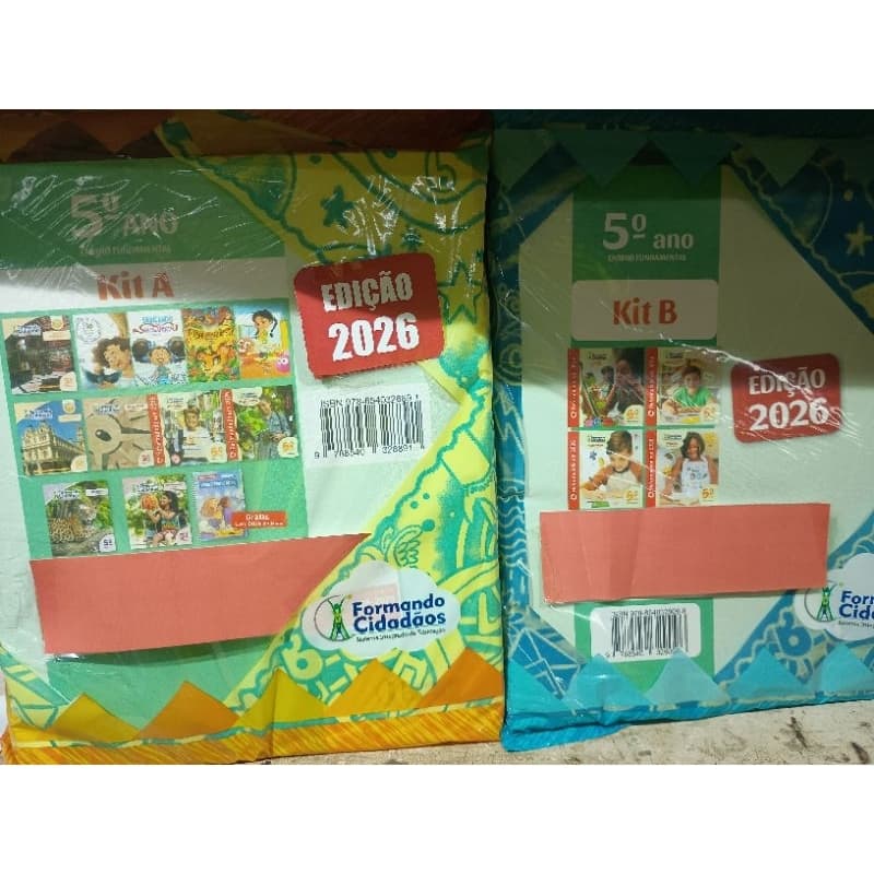 Formando cidadãos 5° ano kit A,B novo do aluno 2026