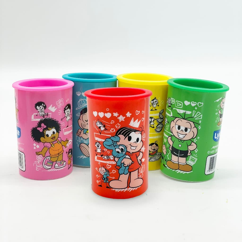 Apontador Plástico 2 Furos Lyke com Personagens Turma da Mônica – Ref. 200125