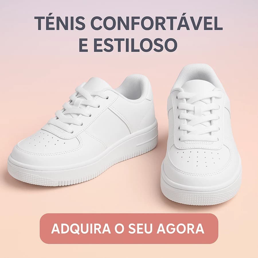 Tênis Masculino Feminino Casual Tênis Branco Tênis Esportivo Academia Corrida Lançamento