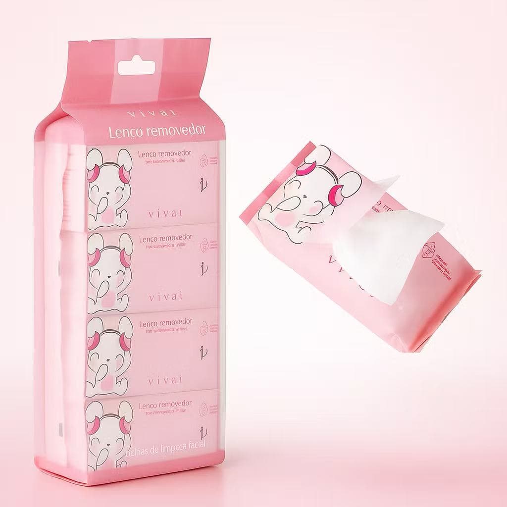 Lenço Removedor De Maquiagem Mini - Vivai