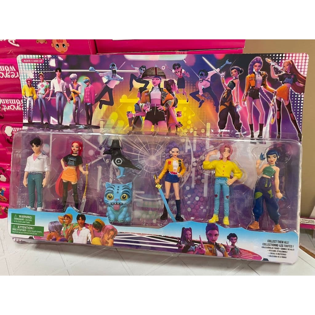 CARTELA GUERREIRAS K-POP MIRA,ZOEY,DEMON,HUNTRIX,FANTASY - ENVIO IMEDIATO