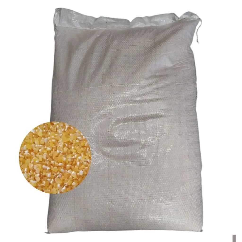 Quirela De Milho Média 12kg Para Aves