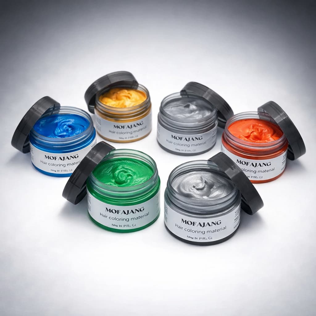 MOFAJANG CERA DE COLORIR CABELO TEMPORÁRIA