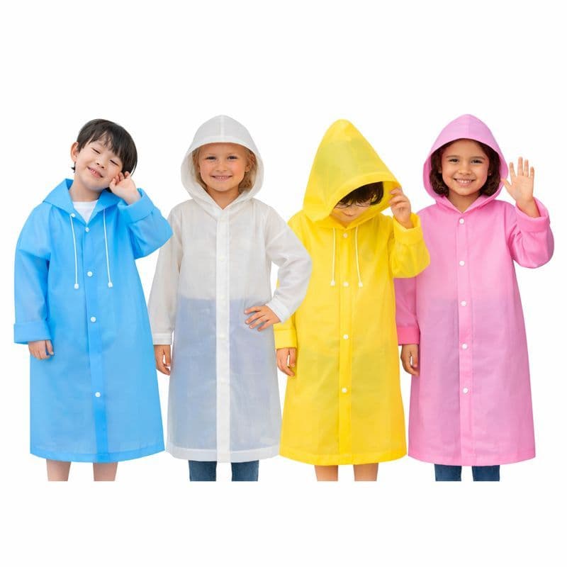Capa Chuva Infantil impermeável Azul