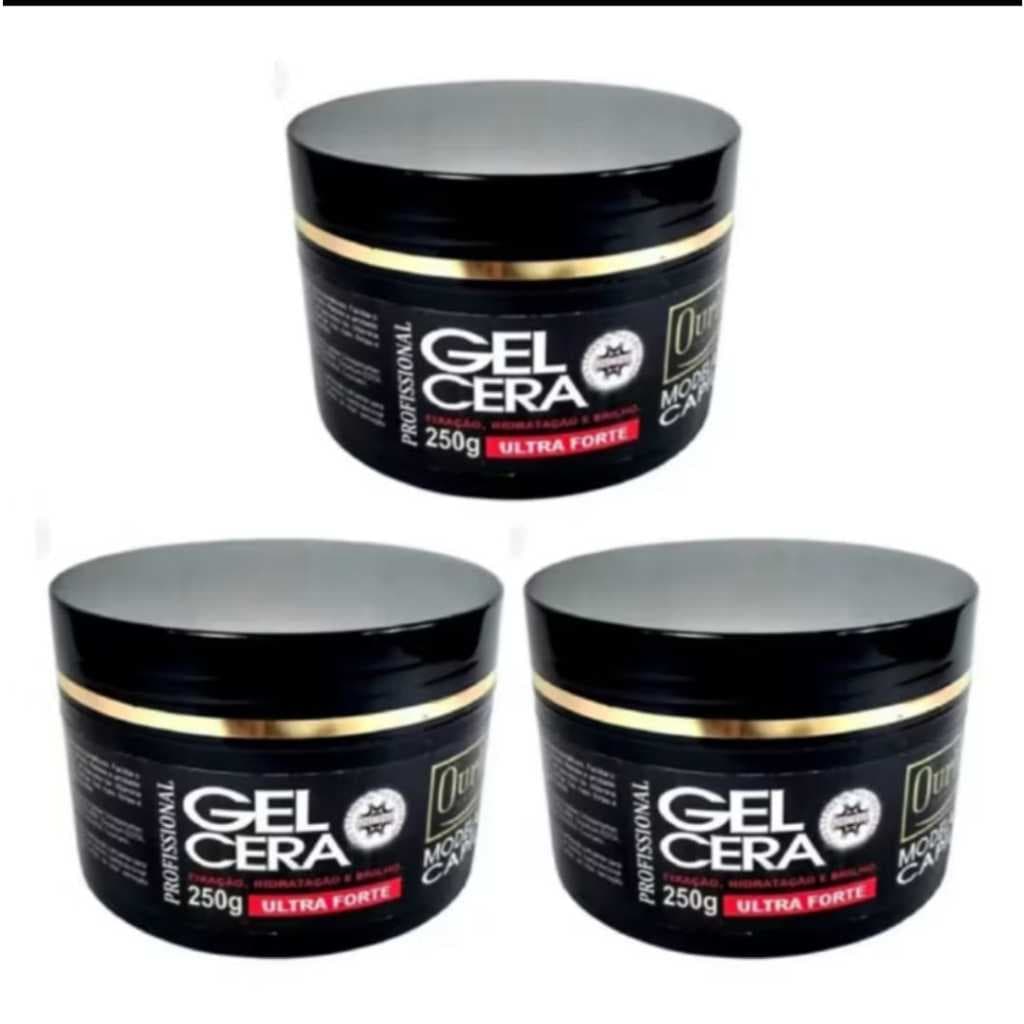 Gel Cera Capilar Ultra Forte Ouribel 250g ORIGINAL