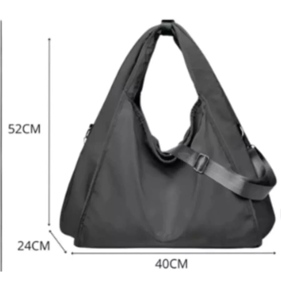 Bolsa Feminina de Ombro Com Alça Transversal Academia Trabalho Faculdade Passeio Impermeável