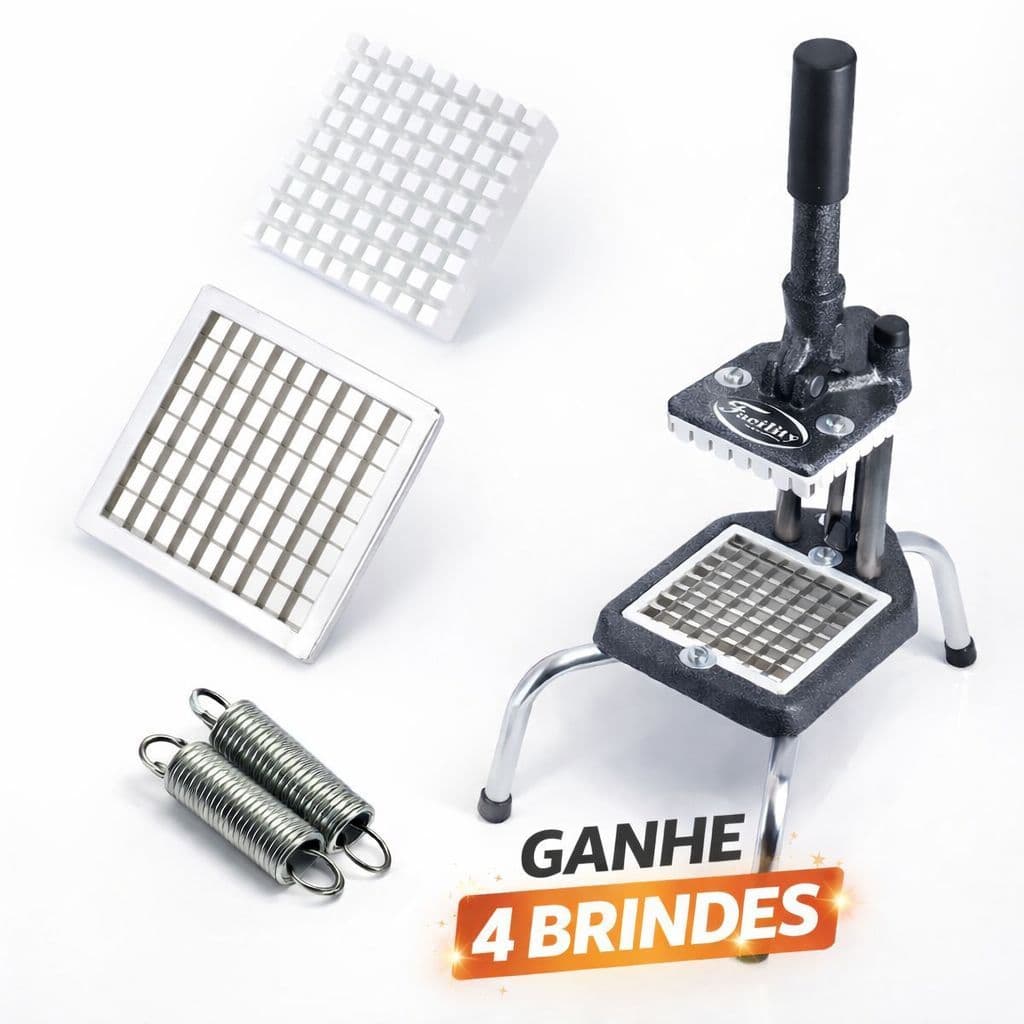 Picador De Legumes Em Total Alumínio Reforçado Profissional Com Lamina 10mm Cortador Batata,Legumes