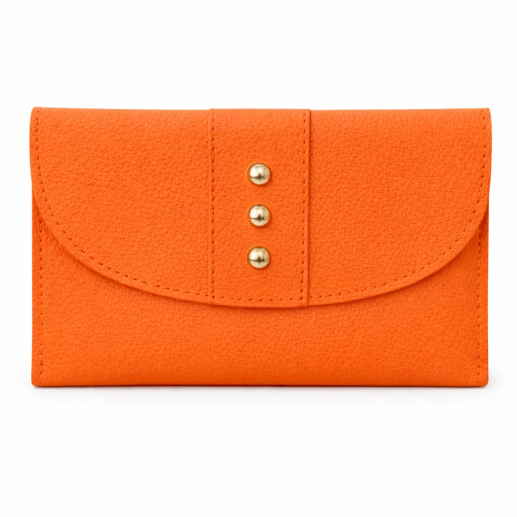 Carteira Feminina De Mão Necessaire Fecho De Imã Acessórios