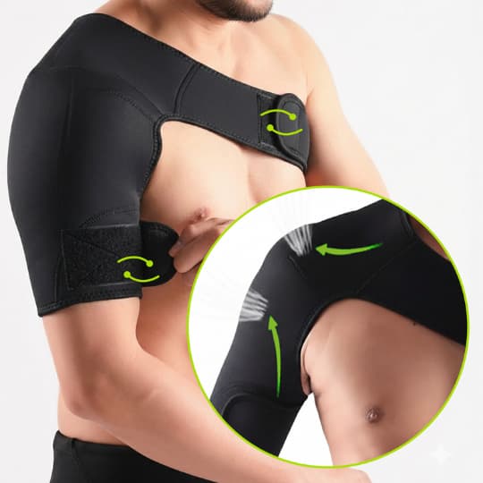Ombreira Ortopédica Suporte Ombro Neoprene Tensor