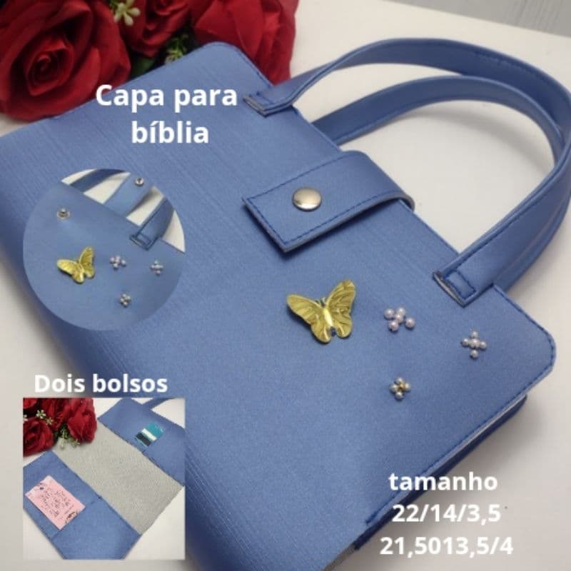 Capa para Bíblia Sagrada Personalizada com Pedrarias de vidro ou estra)Tamanho Médio diferentess