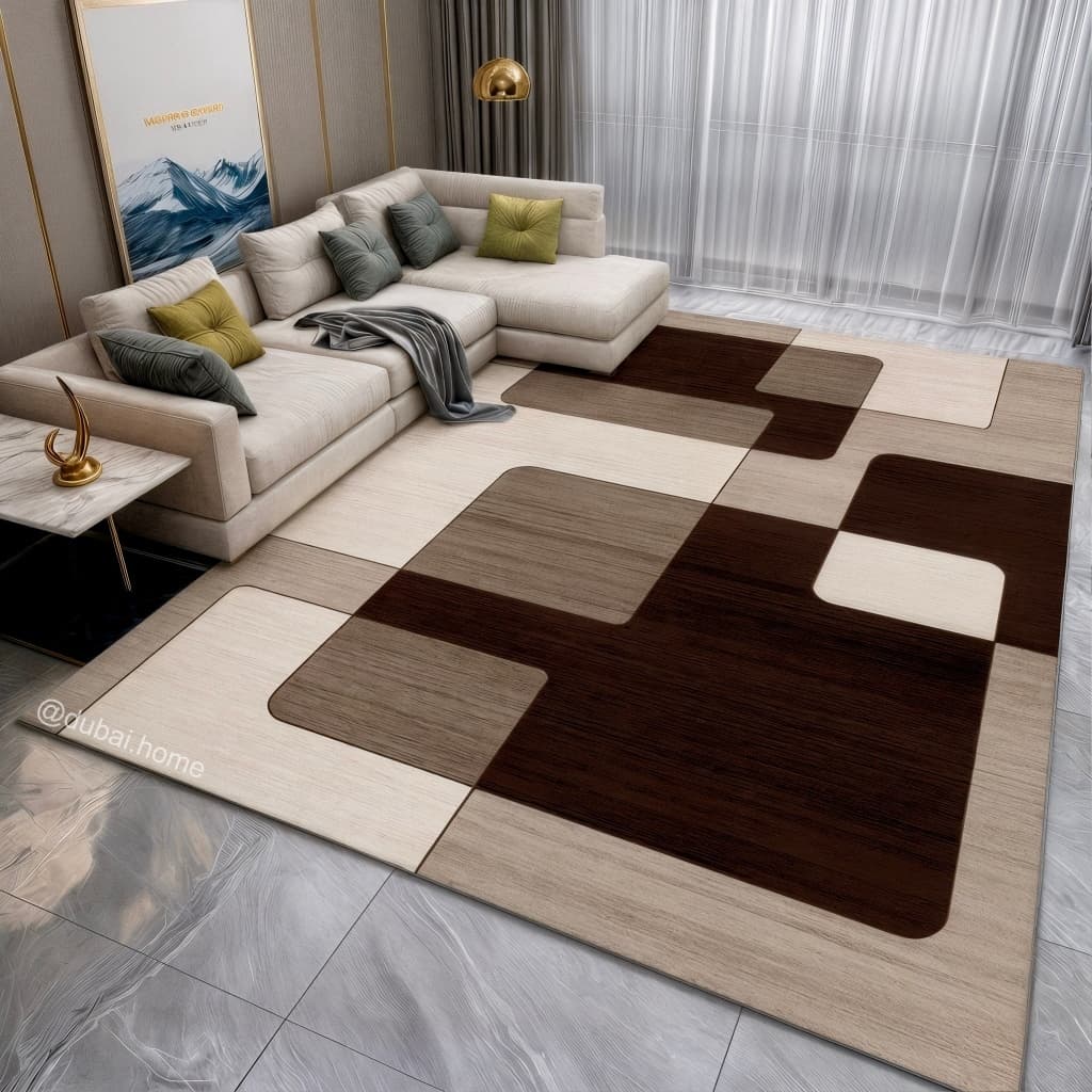 Tapete Belga Estampado 2,30 x 2,00m Para Sala Quarto De Luxo - Lançamentos Exclusivos