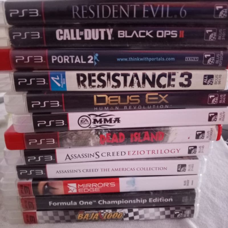 jogos de ps3 edição física.