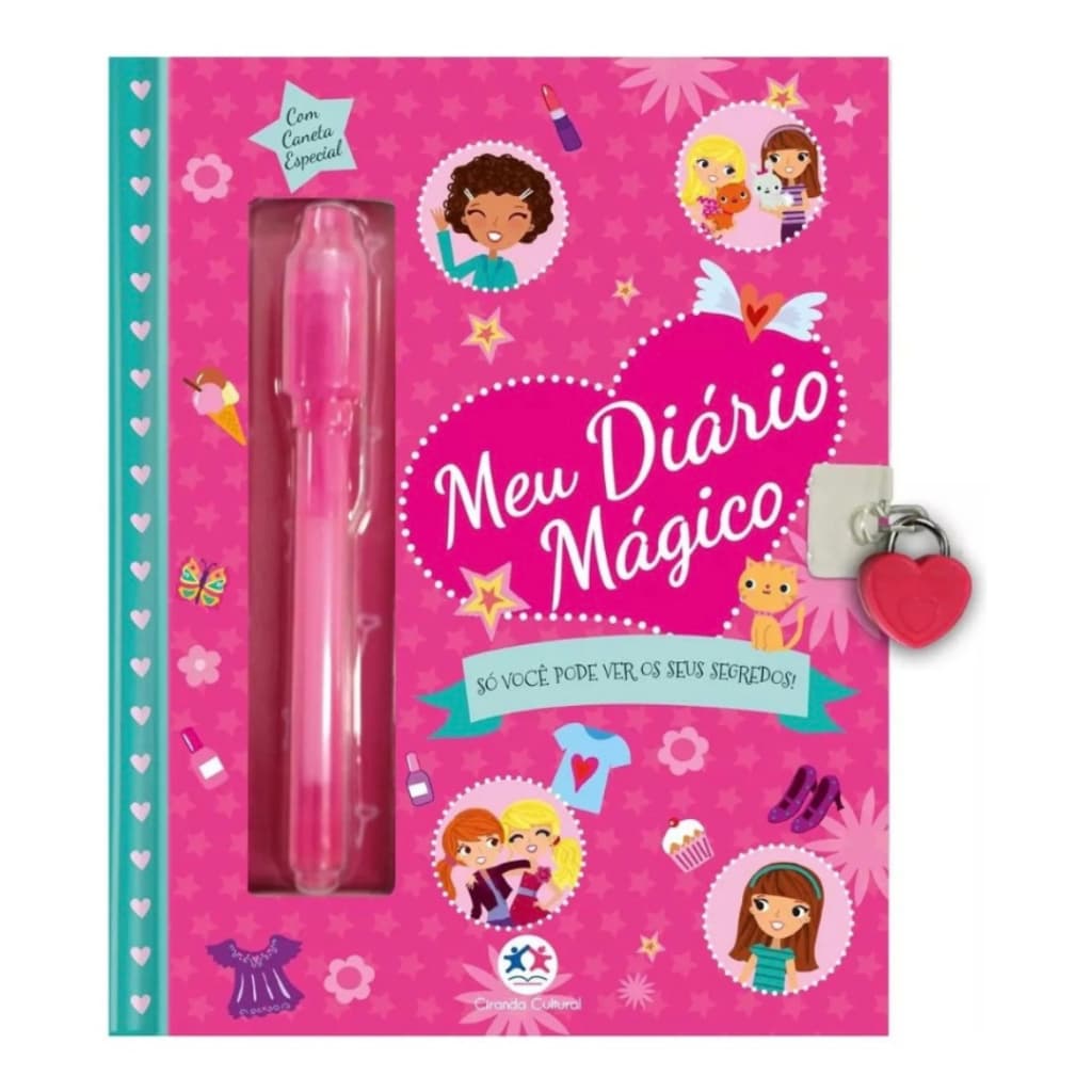 Meu Diário Mágico Pink | Ciranda Cultural