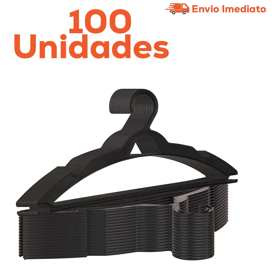 Cabides Adulto Premium 100 Unidades Envio Imediato!