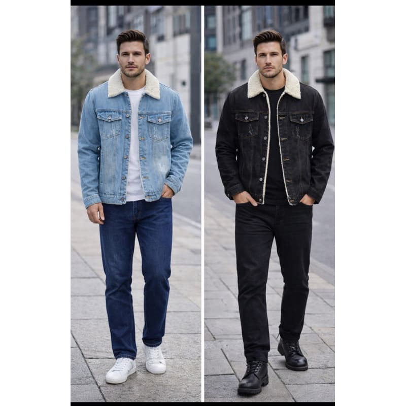 Jaqueta jeans masculino lançamento 2026