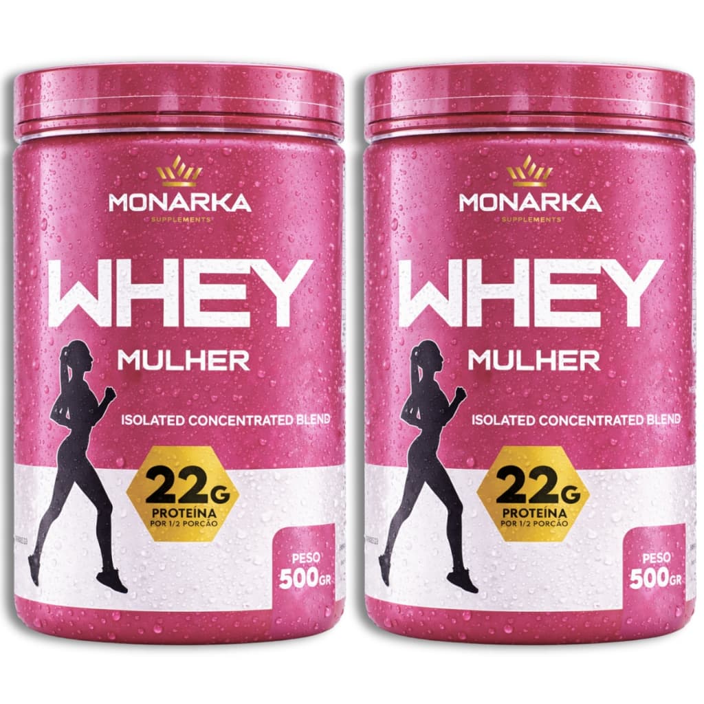 Whey Mulher 1Kg 22g Proteina - Whey Protein Isolado Concentrado Perfect Blend - Feminino