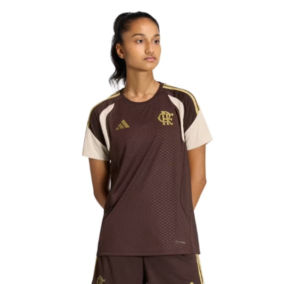 Camisa Flamengo Feminina Treino Adidas 2026