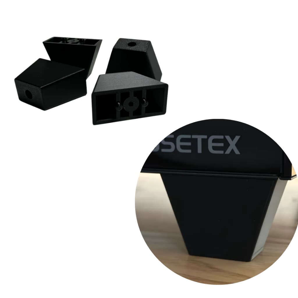 Pés para Gabinete de Computador Musetex - Kit com 4