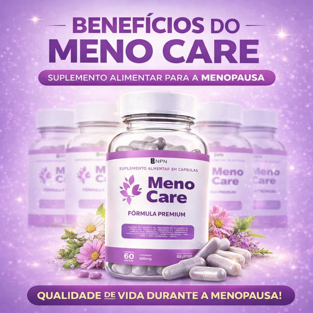 Meno Care Original Envio Rápido Cápsulas e Gotas Fórmula Oficial