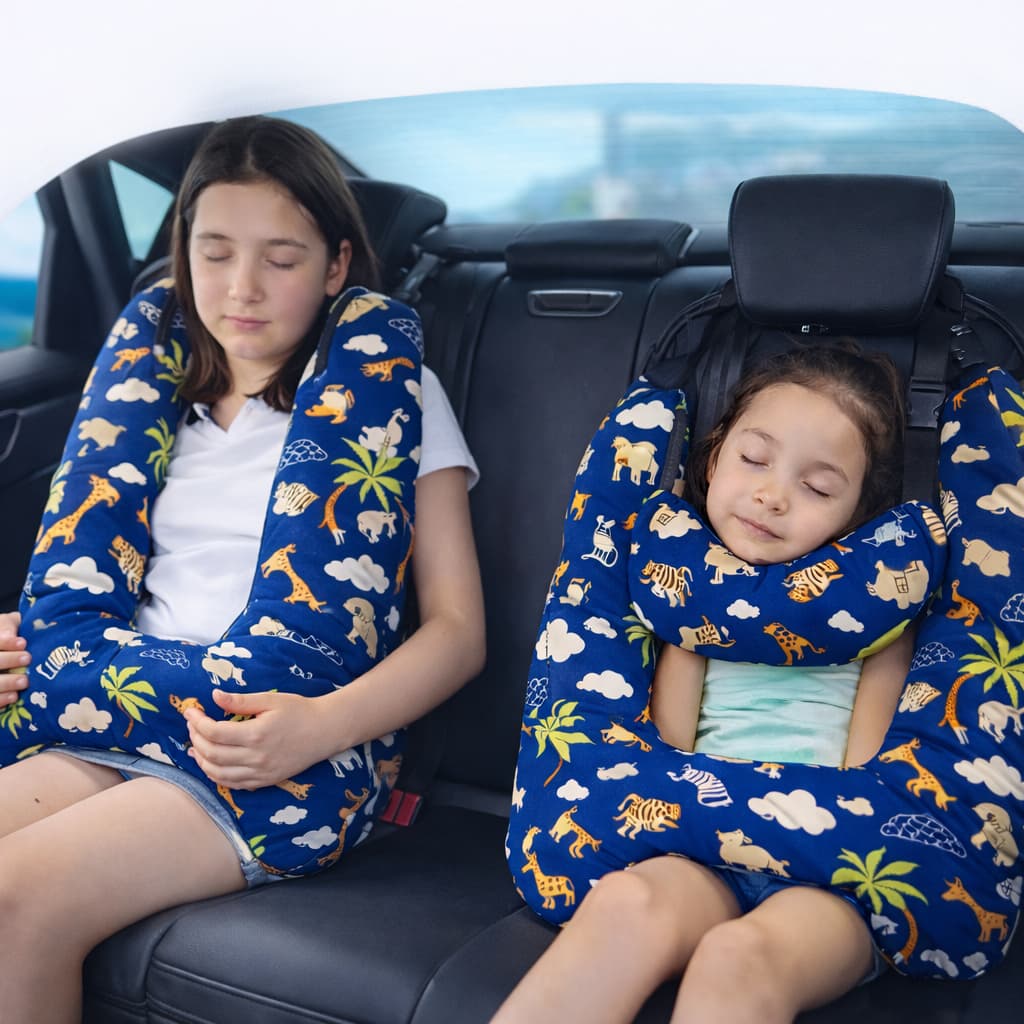 Almofada H Para Viagem Apoio de Pescoço Ergonômico Infantil e Adulto Para Carro