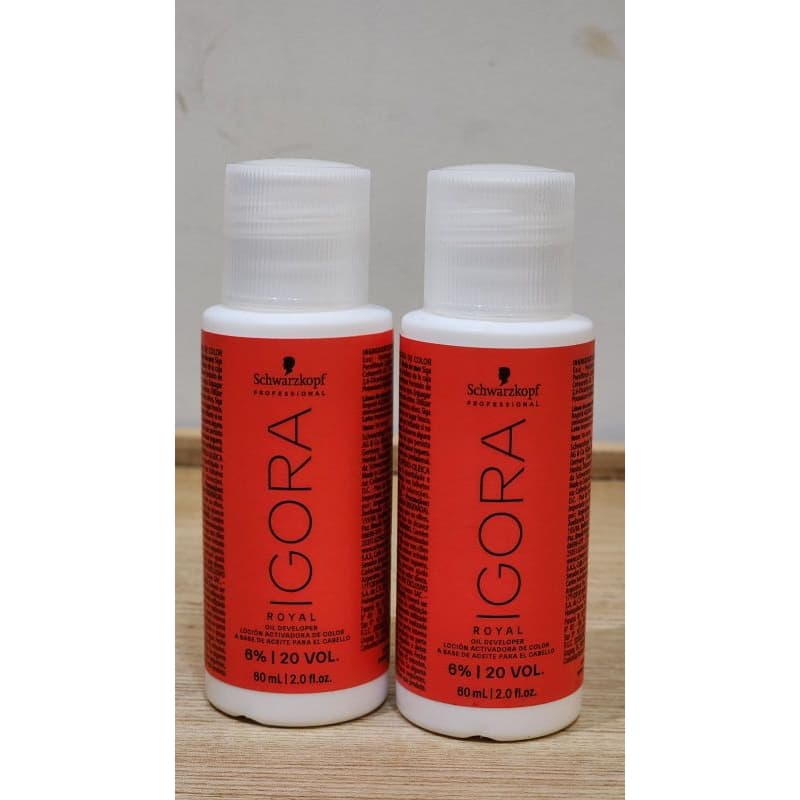 Água Oxigenada Igora Royal Schwarzkopf 60ml | Importada Original | 20 ou 30 Vol