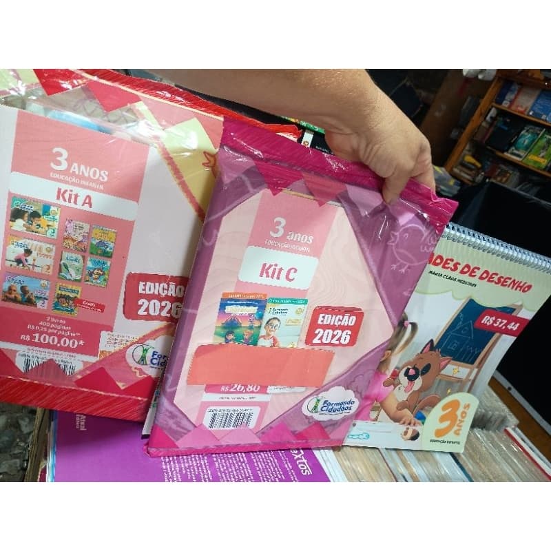 formando cidadãos kit A, B, C 3 anos. edição 2026