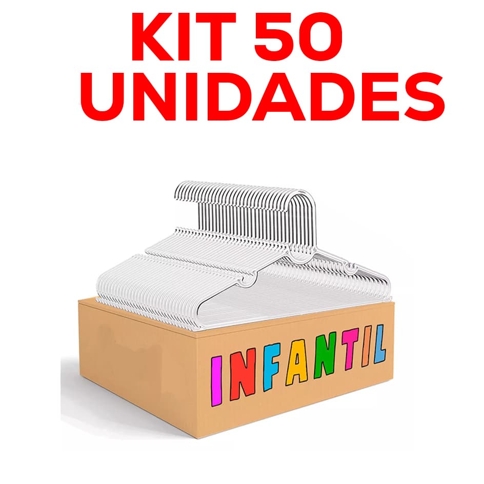 Kit Cabides Infantil Acrílico Transparente Envio Imediato!