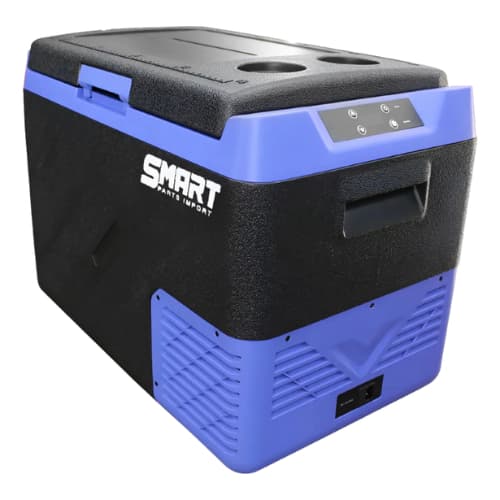 Geladeira Portátil 50L 12V/24V + 110/220V Bivolt Para Caminhão Van Ônibus Motorhome