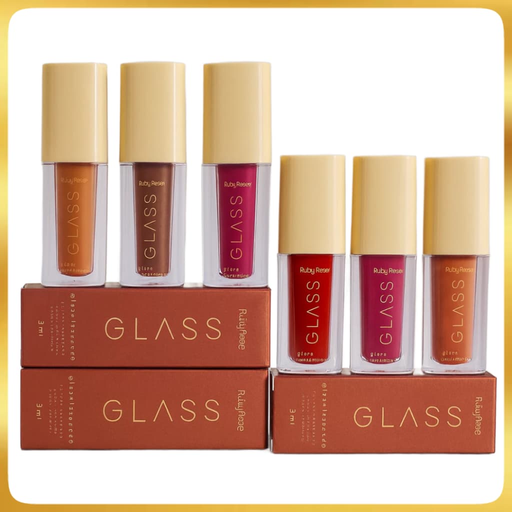 Gloss Laqueado Linha Glass By Ruby Rose Alta Cobertura