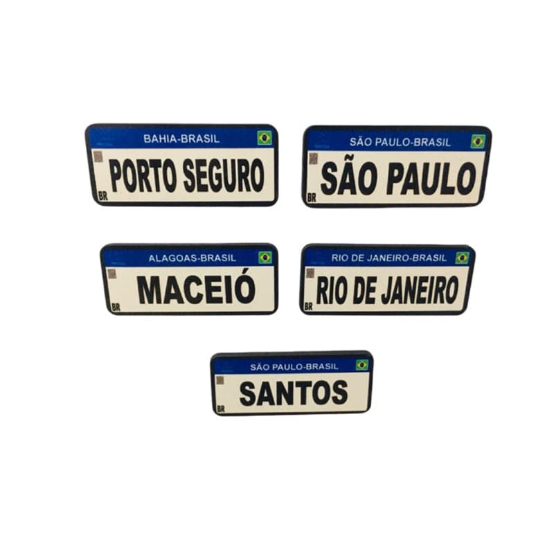 2 imã de geladeira Personalizados