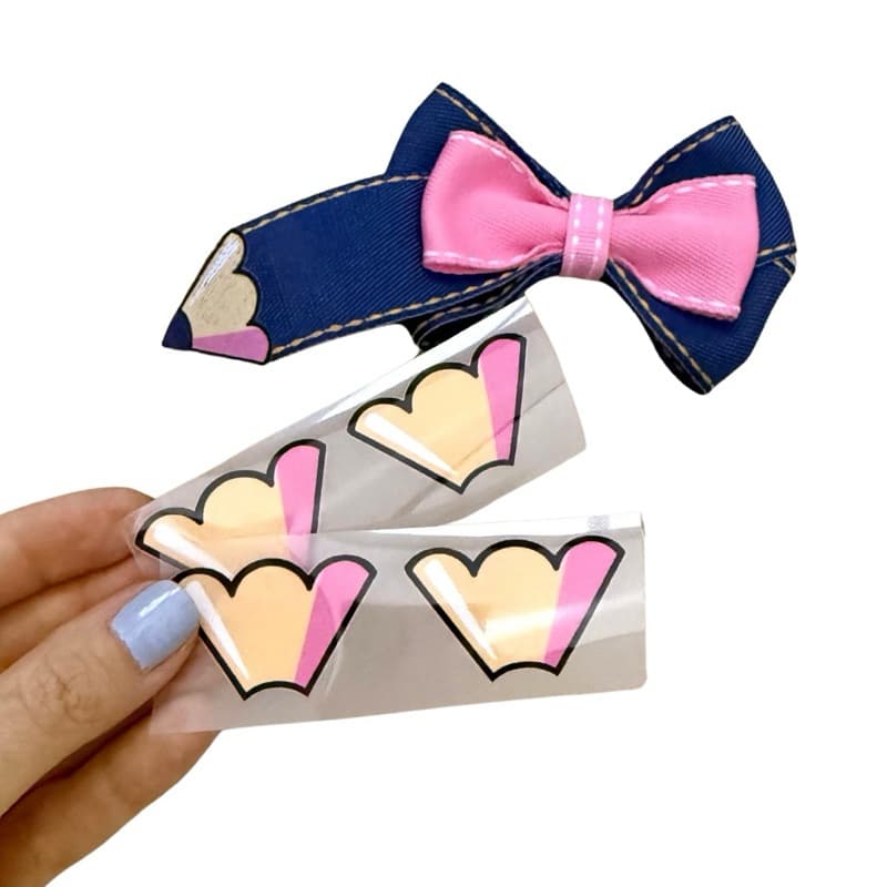 Transfer Lápis para laços (10 unidades) - pode ser usado em fitas e tecidos