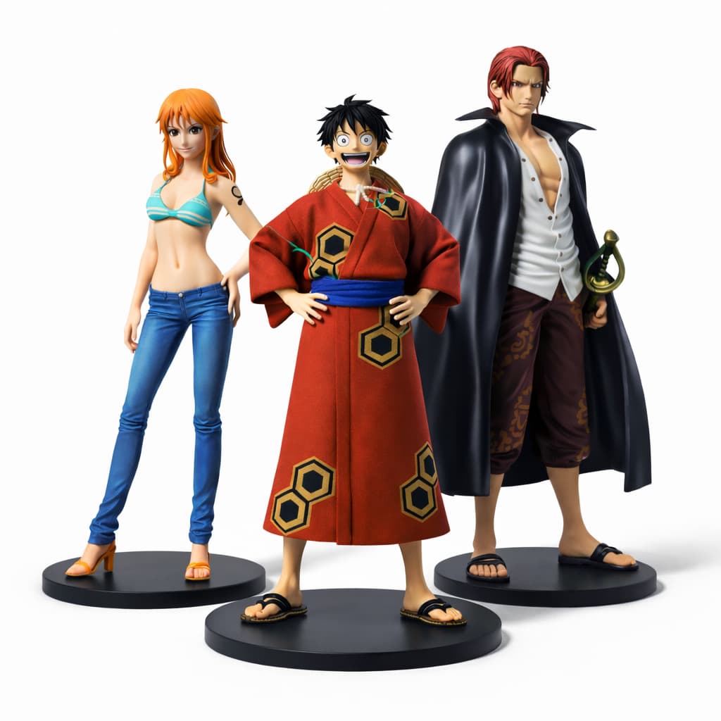 🔥 Action Figures One Piece Realistas 🏴‍☠️ | 10 MODELOS EXCLUSIVOS | Envio Imediato  🚚💨