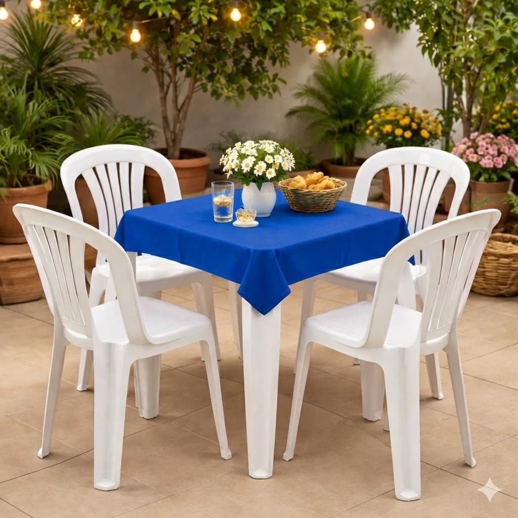 Kit Toalhas de Mesa TNT 70x70cm 5/10/20 Festa, Buffet, Cobre Mancha, Decoração