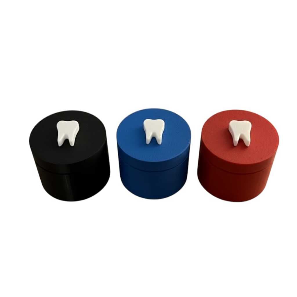 Caixa para Dente de Leite em 3D/Porta Guarda Dente de Leite Infantil