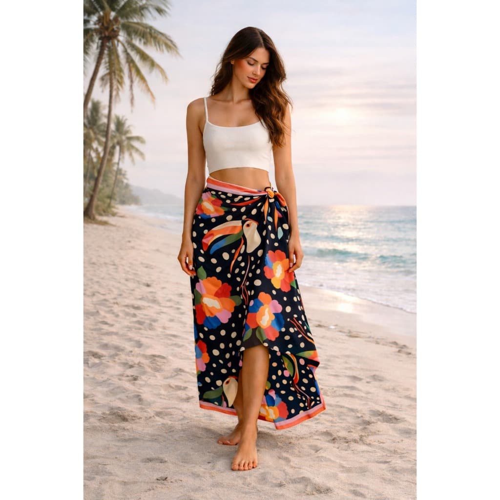 PAREÔ no Tecido Sedinha SEM ACABAMENTO, Ideal para Saída de Banho, Tecido PARA Canga