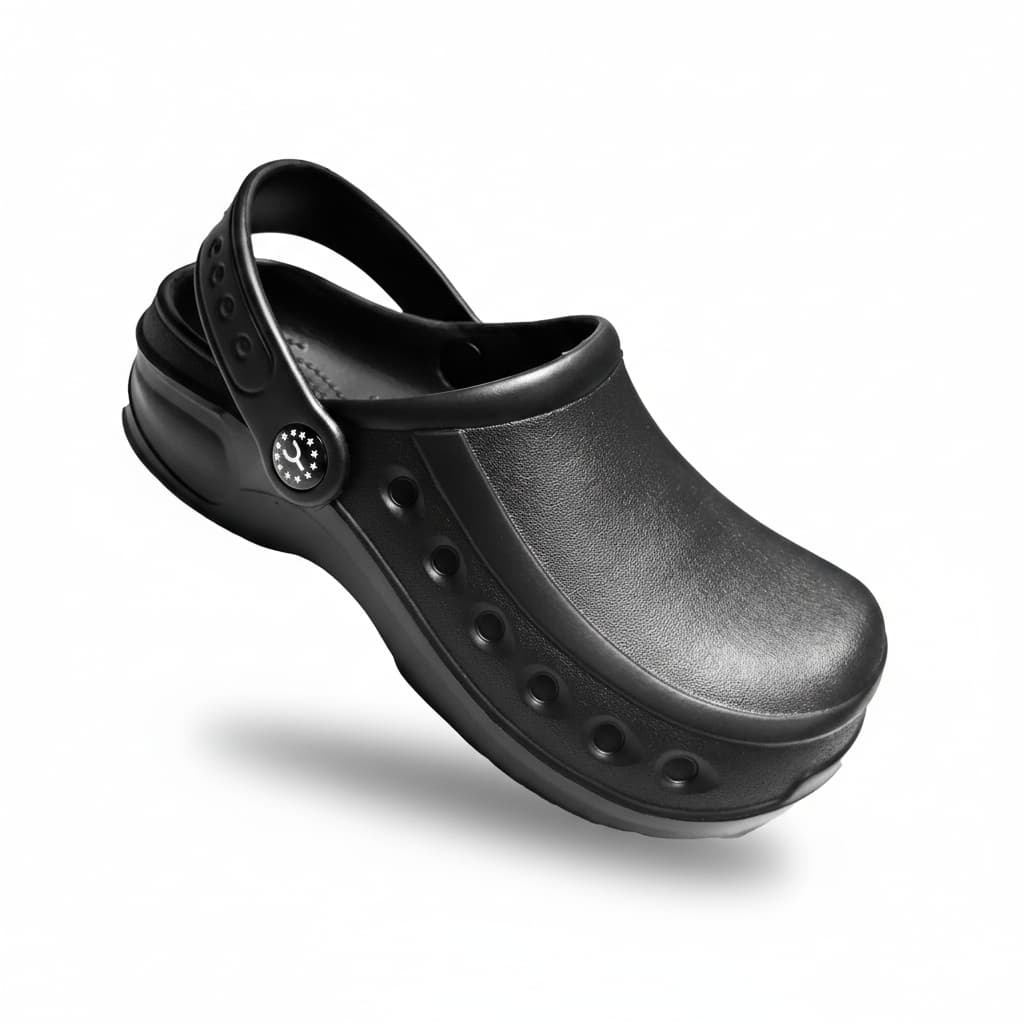 Sapato de Segurança Fechado Antiderrapante Profissional - Enfermagem e Cozinha