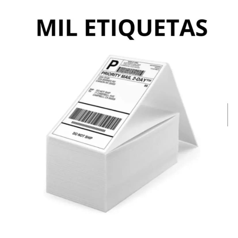 1000 Etiqueta Térmica Papel Adesivo 10x15CM Papel Térmico e Papel Contínuo