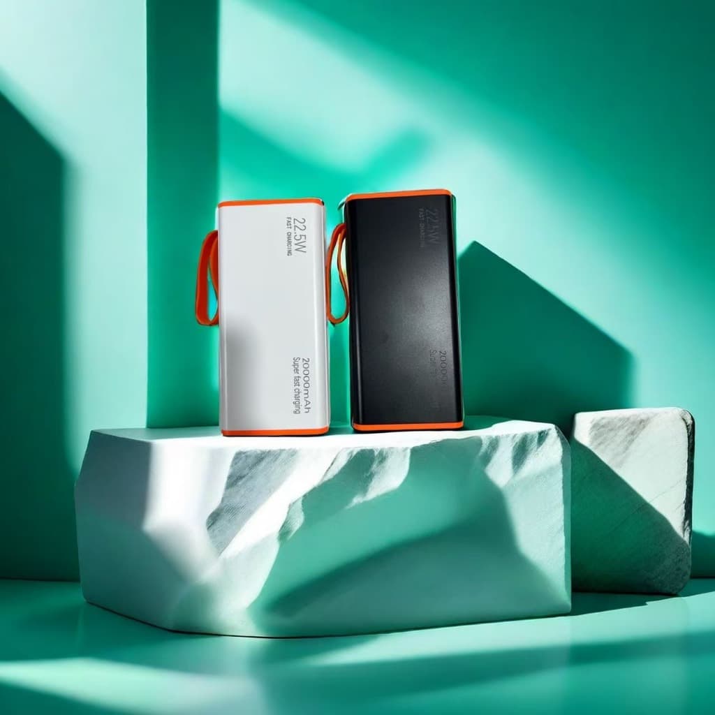 Carregador Portátil 20000mAh - Carregamento Rápido 22.5W Power Bank Carregador
