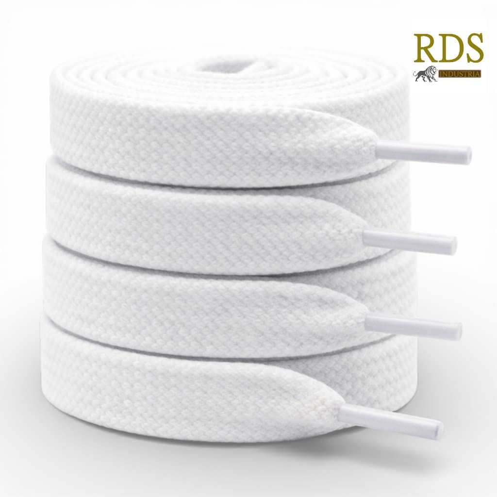 KIT 20/10/5/1 CADARÇO ATACADOR BRANCO E PRETO DE QUALIDADE TAMANHO PADRÃO RESISTENTE