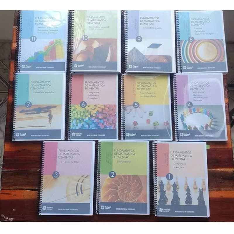 Fundamentos da Matemática Elementar - FME (coloridos) - Por volume