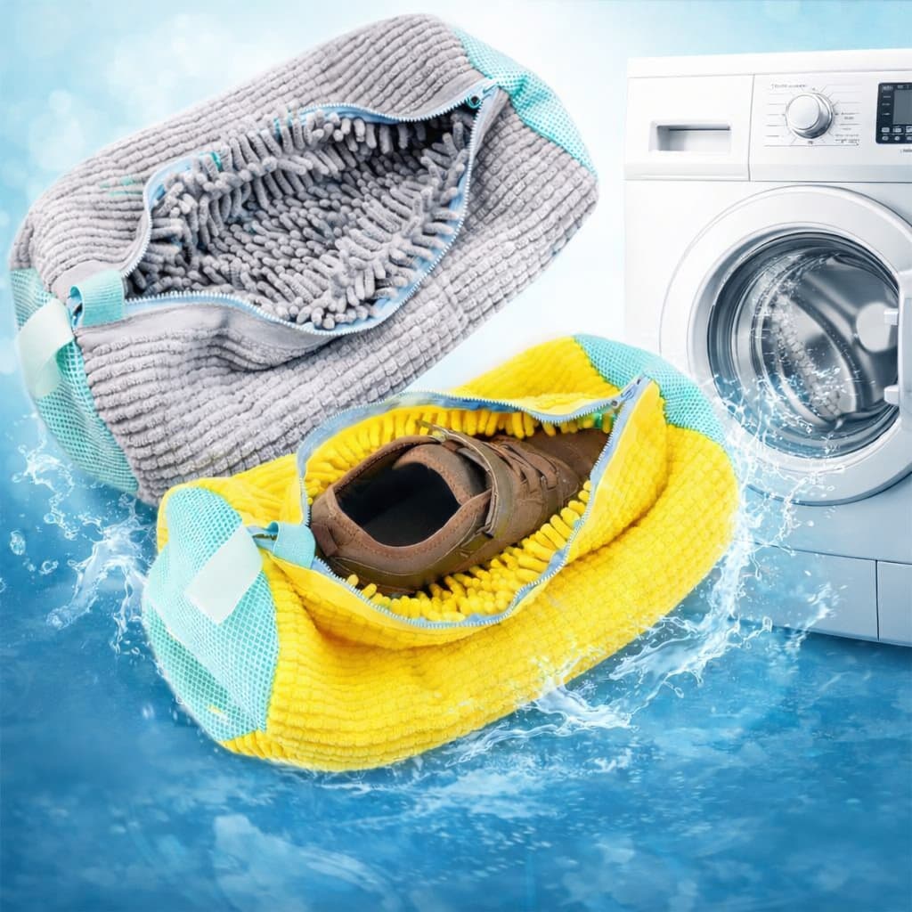 Saco Lavar Sapatos Tênis  Maquina Sem Deformação bolsa de lavagem Tênis Sapato