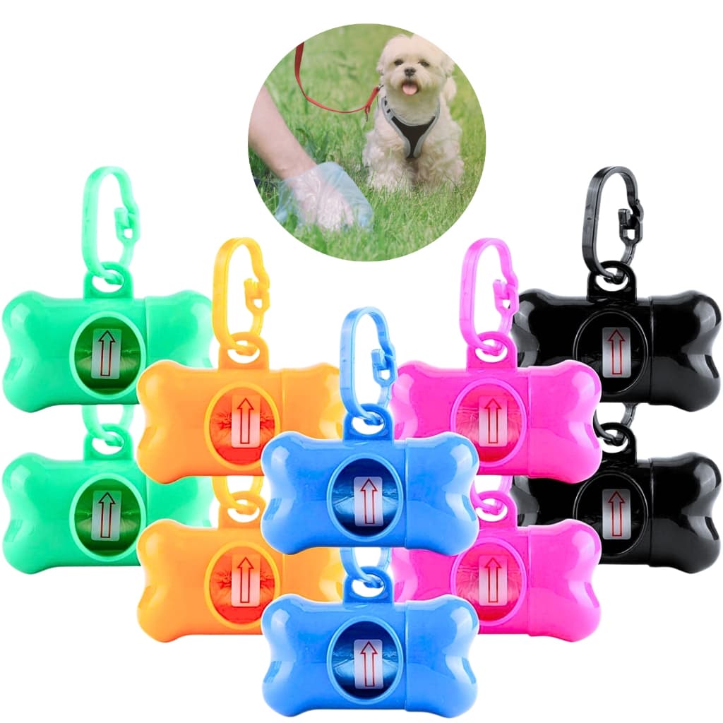 Kit Cata Coco para Cachorro Coletor Higienico para Passeio Coletor de Fezes