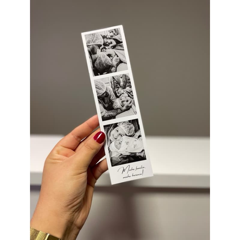Fotostrip Personalizada com Fotos – Lembrança Afetiva