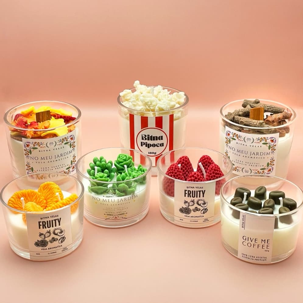 Vela Aromática Bitna Perfumada Escolha a Sua