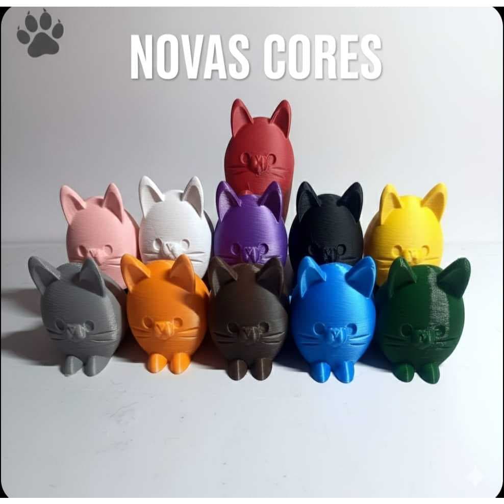 Trava de Porta Gato Batente Porta Peso Anti Deslizante Decorativo Casa Unidade ou Kit 3 Cores