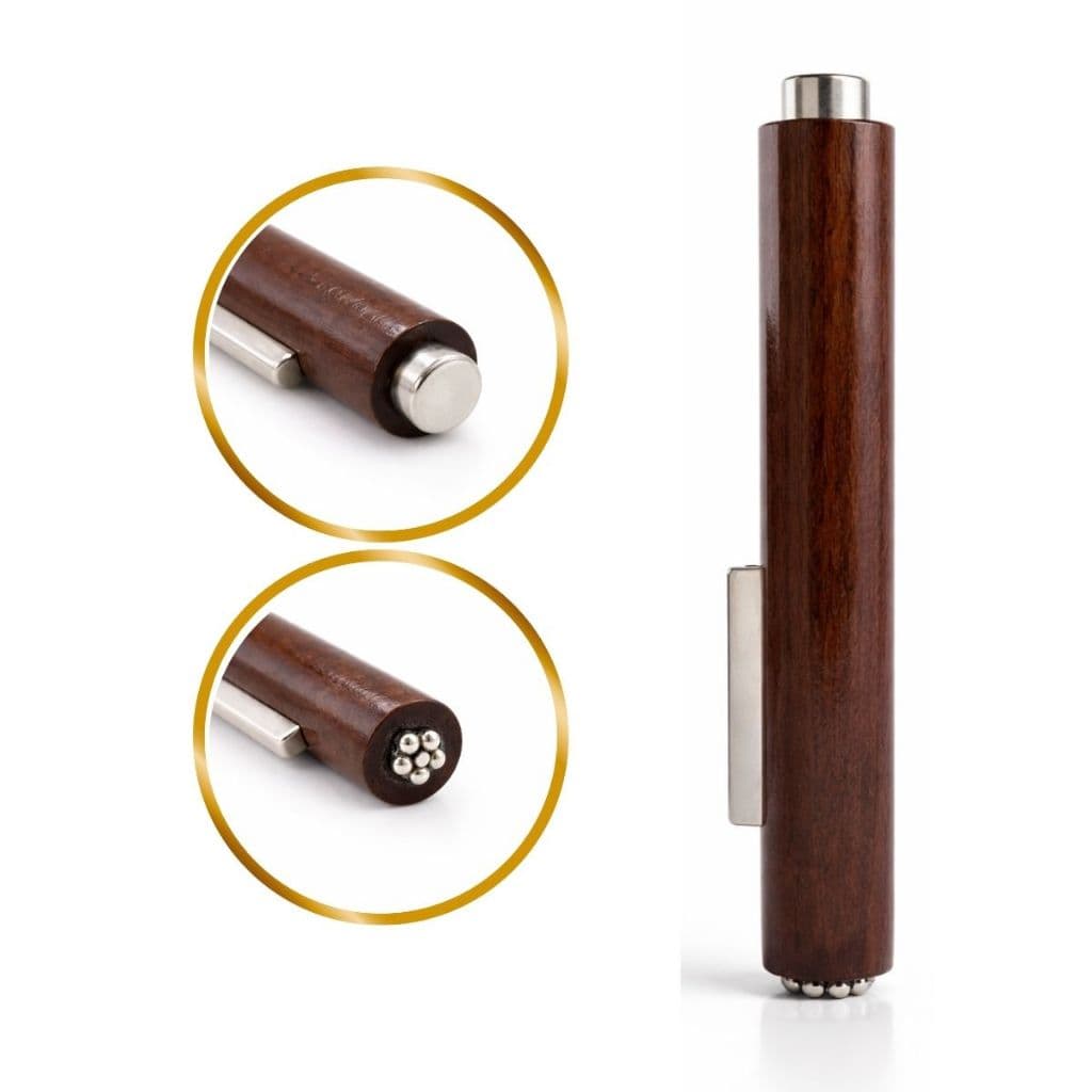 Imã Para Esmalte Em Gel Magnético olho de gato 3 Em 1 UV/LED Cabeça Dupla Haste Ferramenta